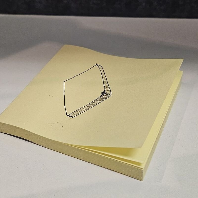 Custom Sticky Note Pad