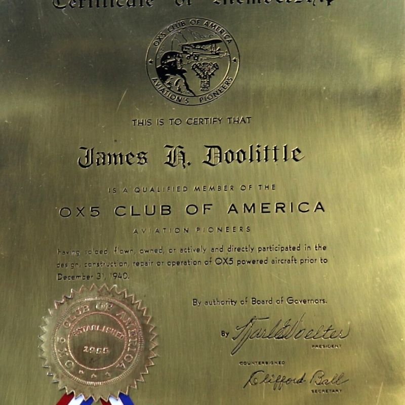 Wooden Plaque with Metal Plate